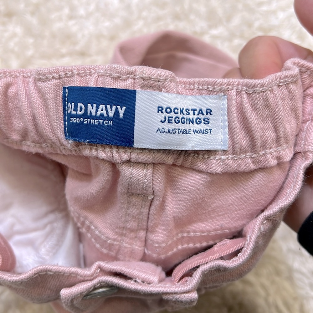 OLD NAVY || Pink Jeggings (18-24M) - Picture 4 of 4